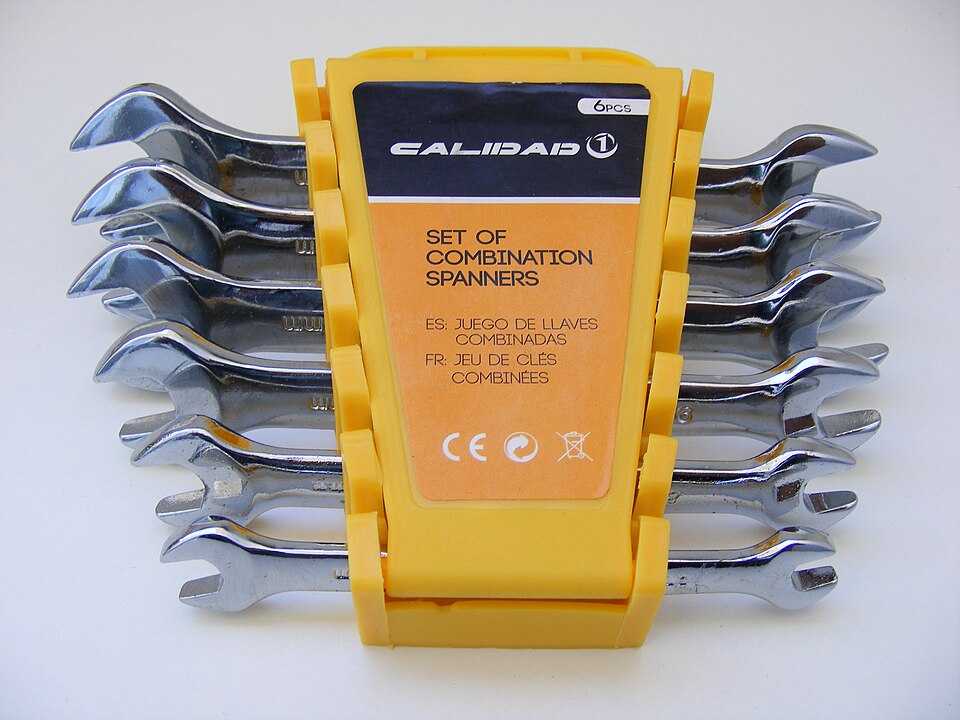 Taparia 1201 Combination Spanner Set (8 pc)